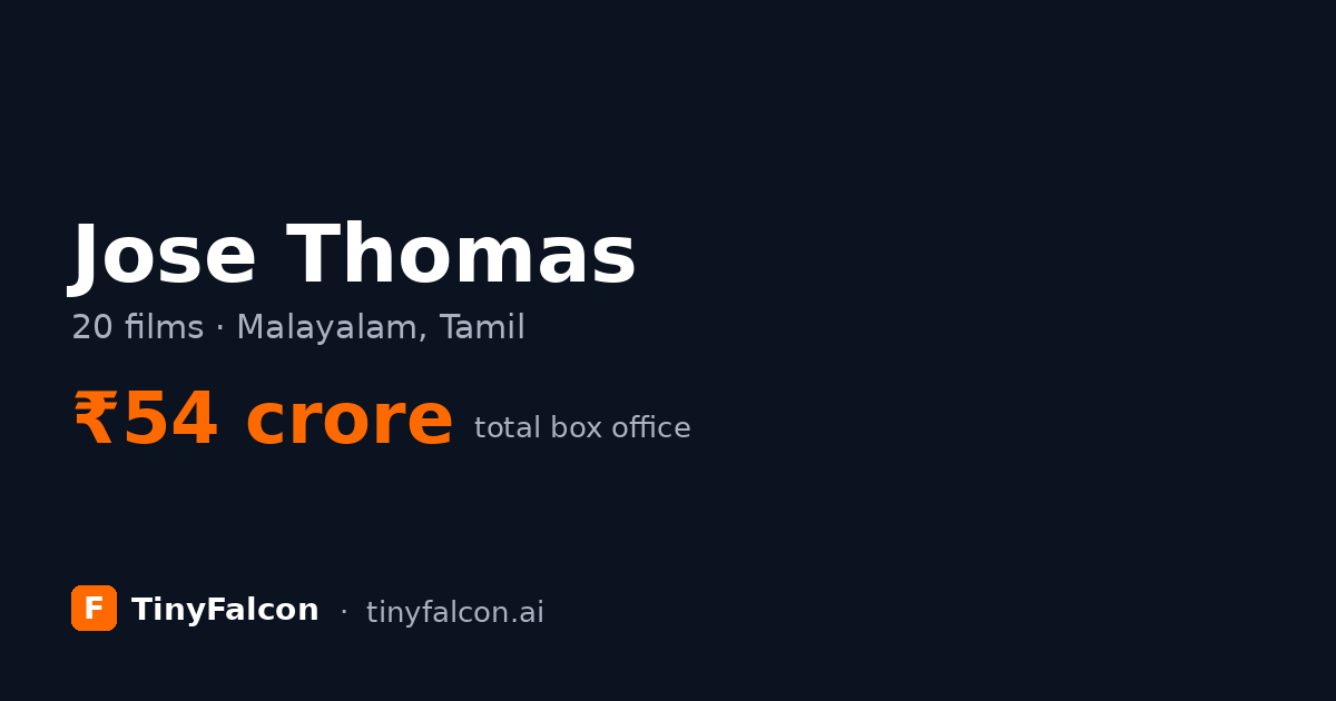 Jose Thomas