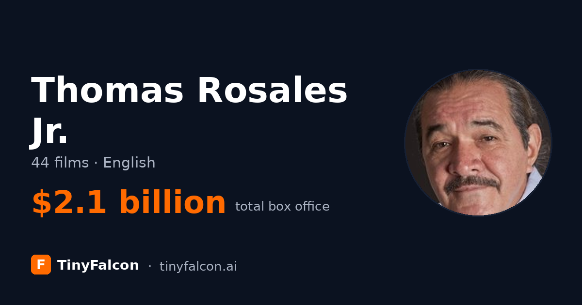 Thomas Rosales Jr.