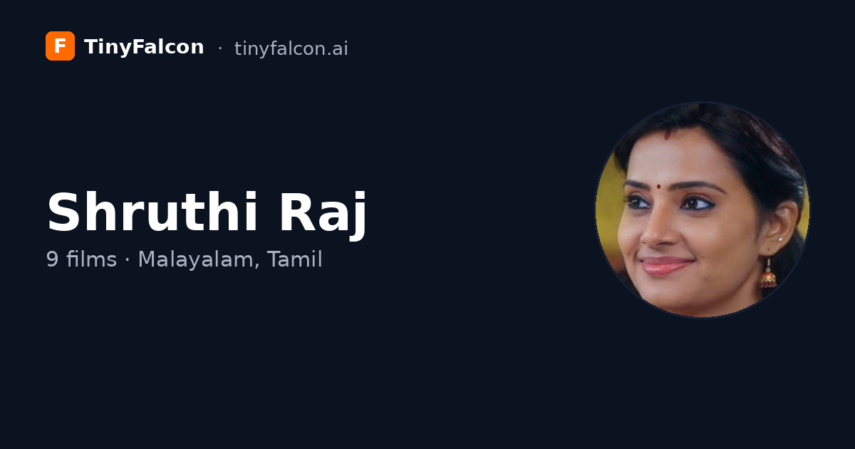 Shruthi Raj