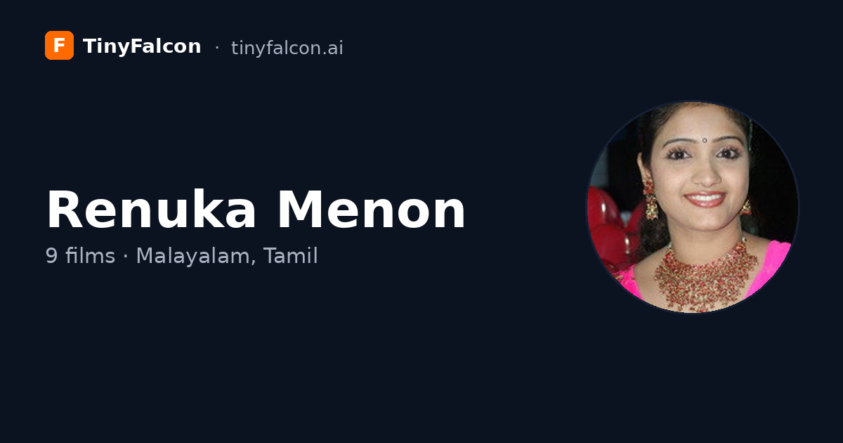 Renuka Menon