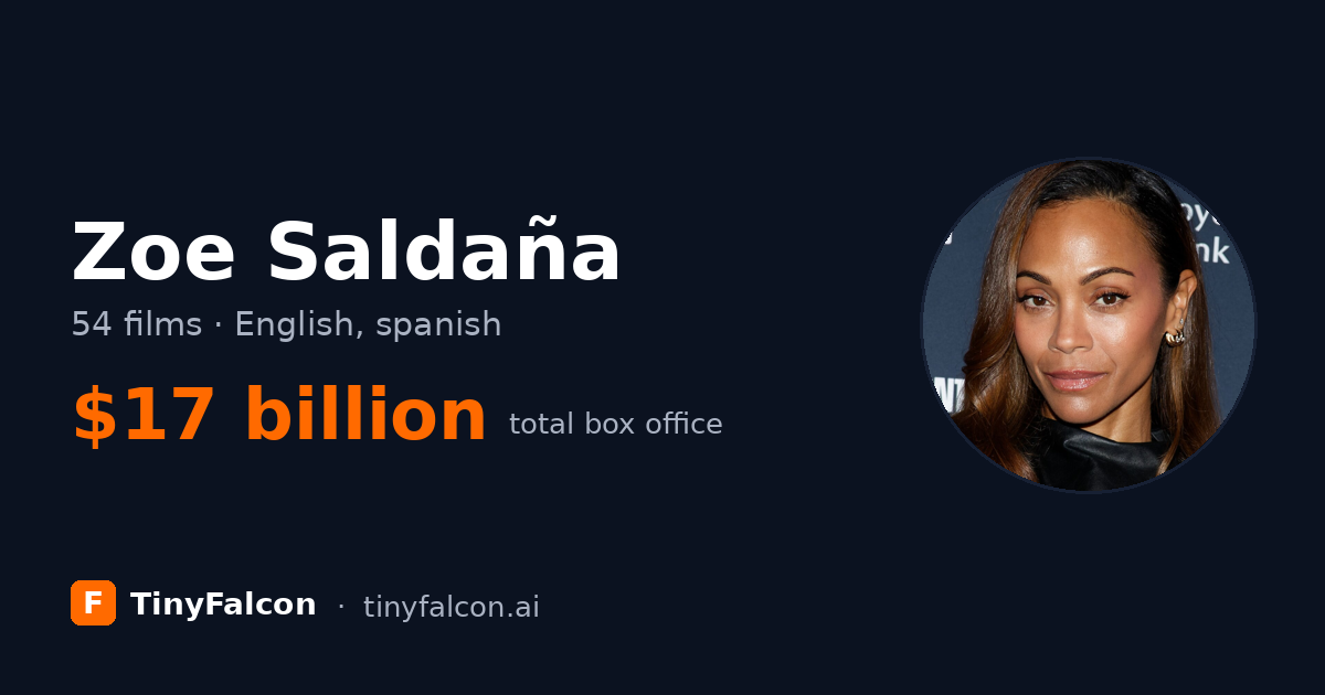 Zoe Saldaña