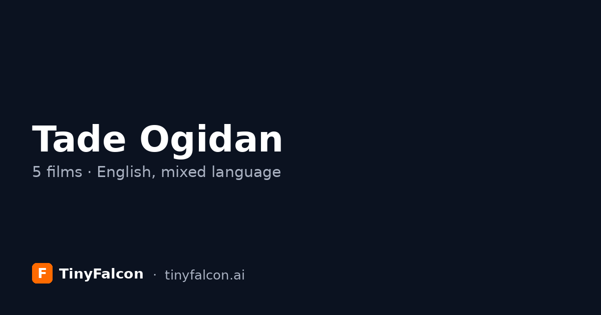Tade Ogidan