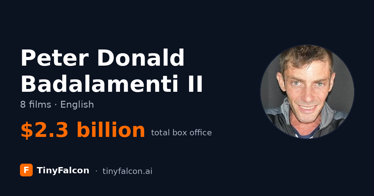 Peter Donald Badalamenti II