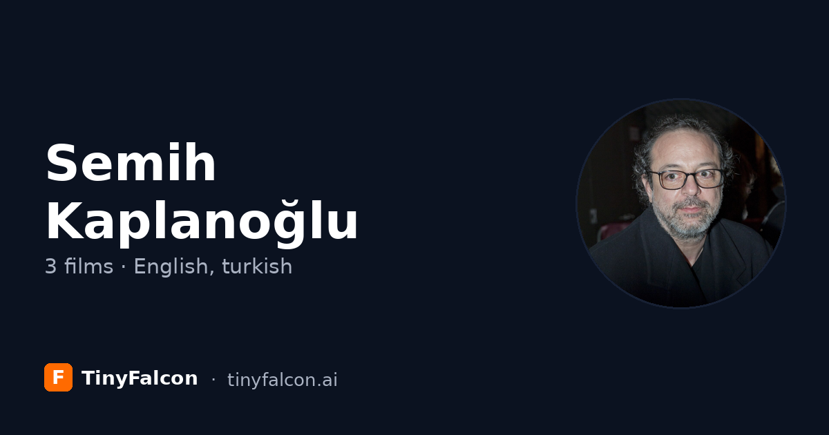 Semih Kaplanoğlu
