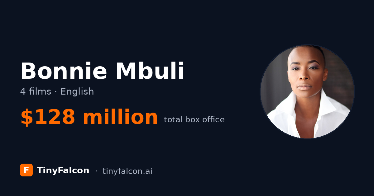 Bonnie Mbuli