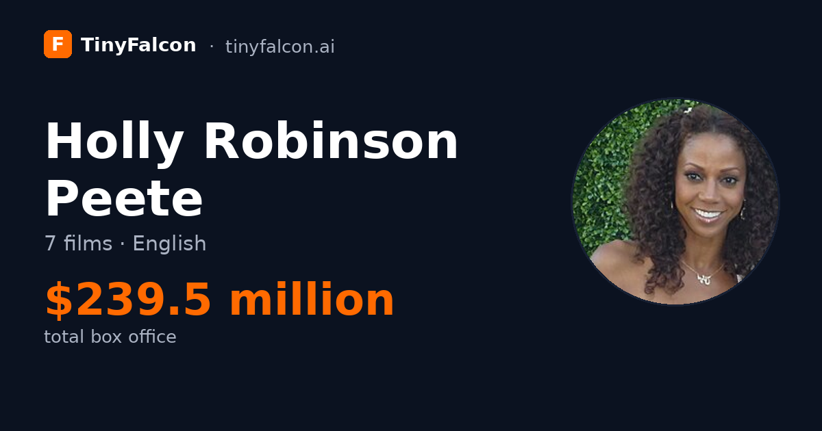 Holly Robinson Peete