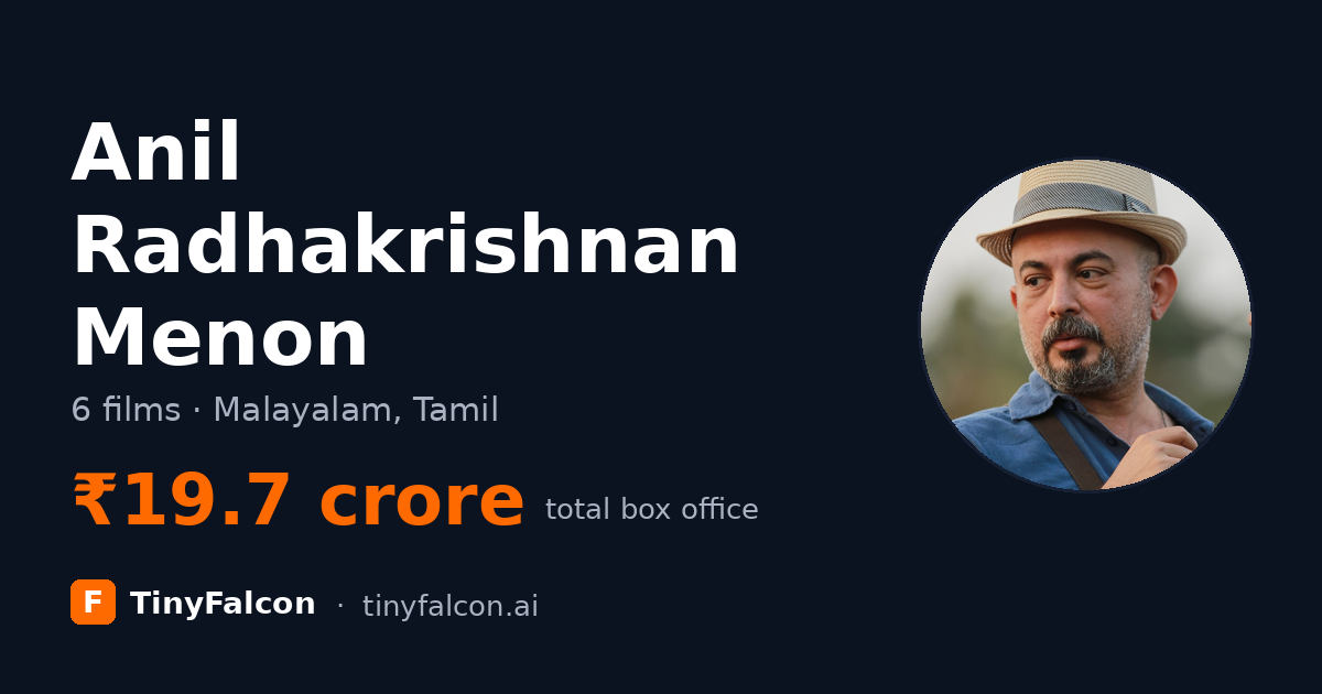 Anil Radhakrishnan Menon