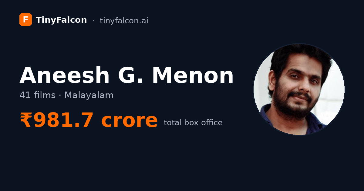 Aneesh G. Menon