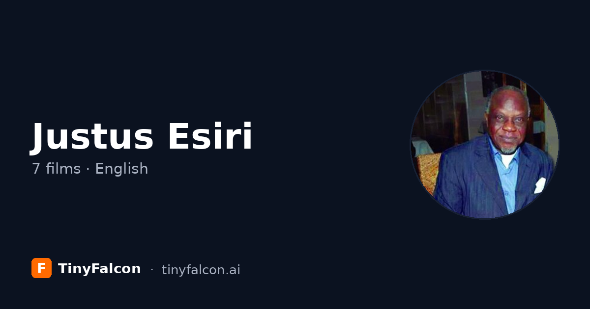 Justus Esiri