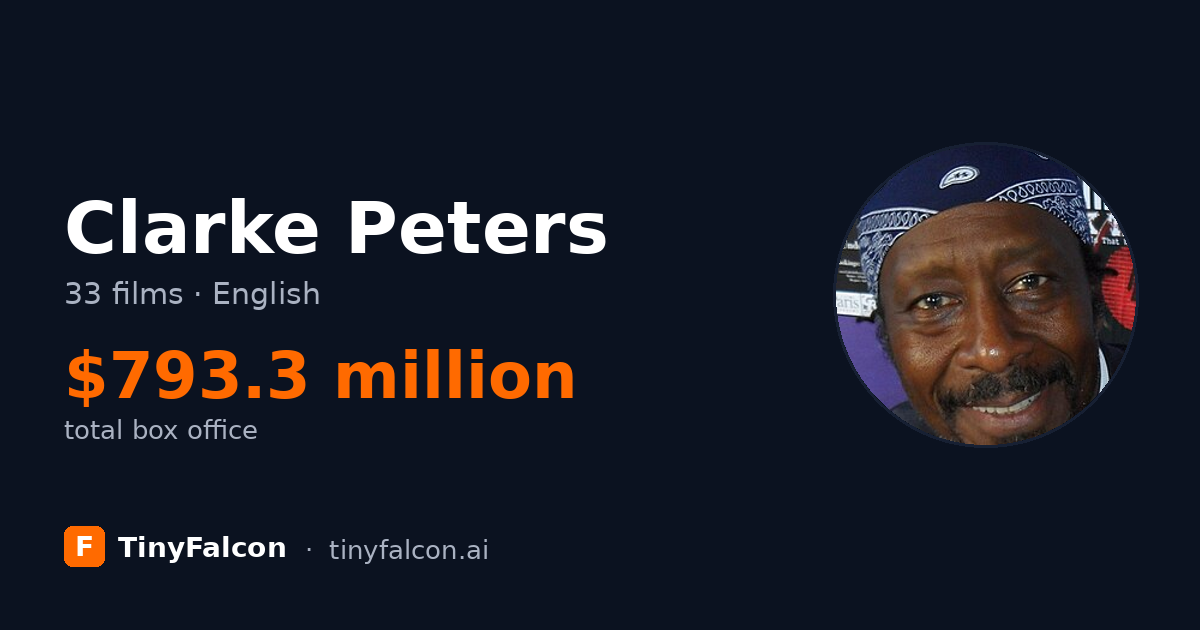 Clarke Peters