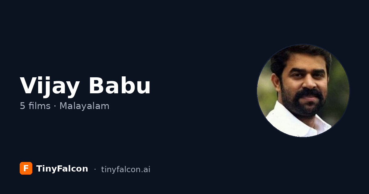 Vijay Babu