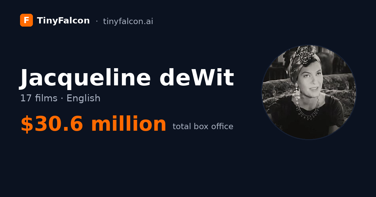 Jacqueline deWit