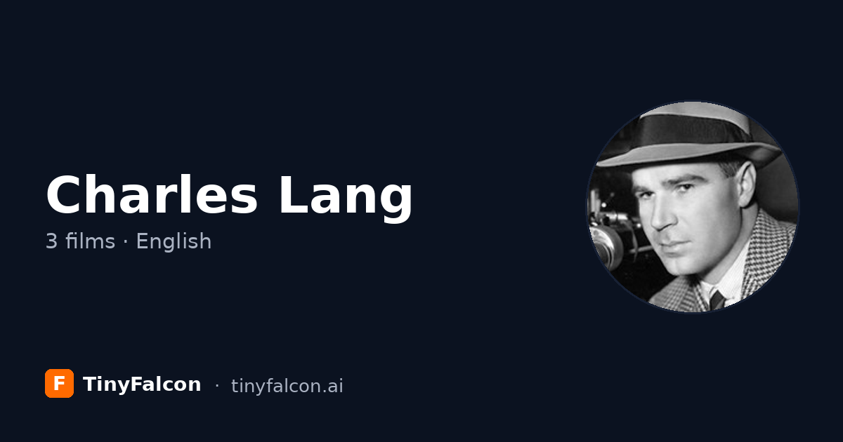 Charles Lang