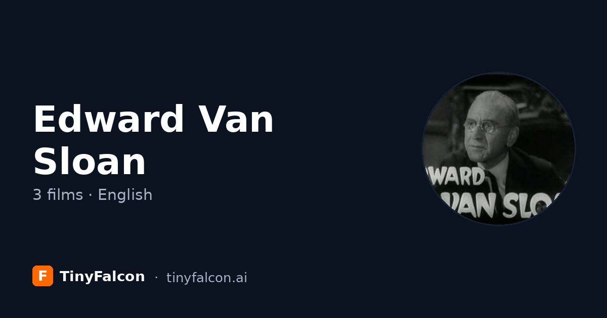 Edward Van Sloan