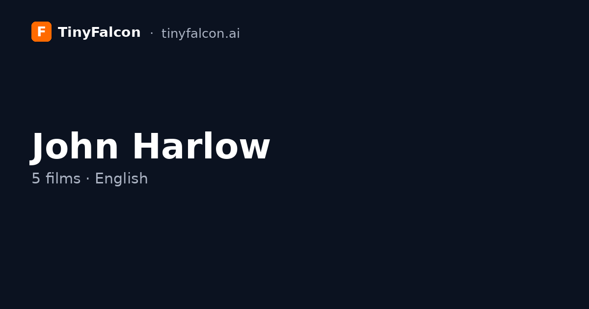 John Harlow