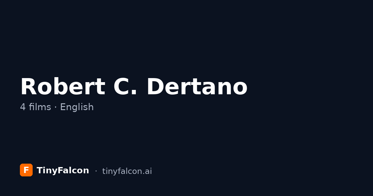 Robert C. Dertano