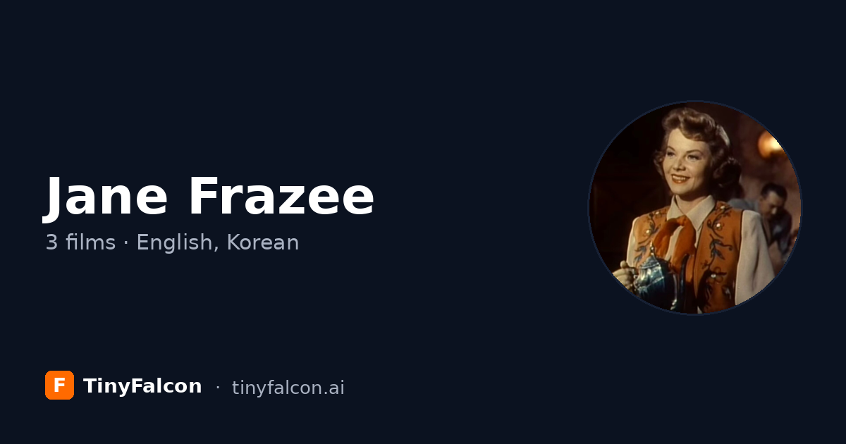 Jane Frazee