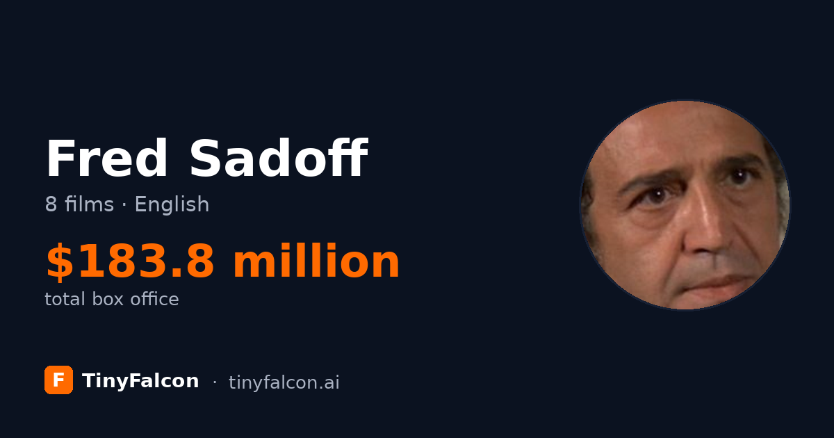 Fred Sadoff