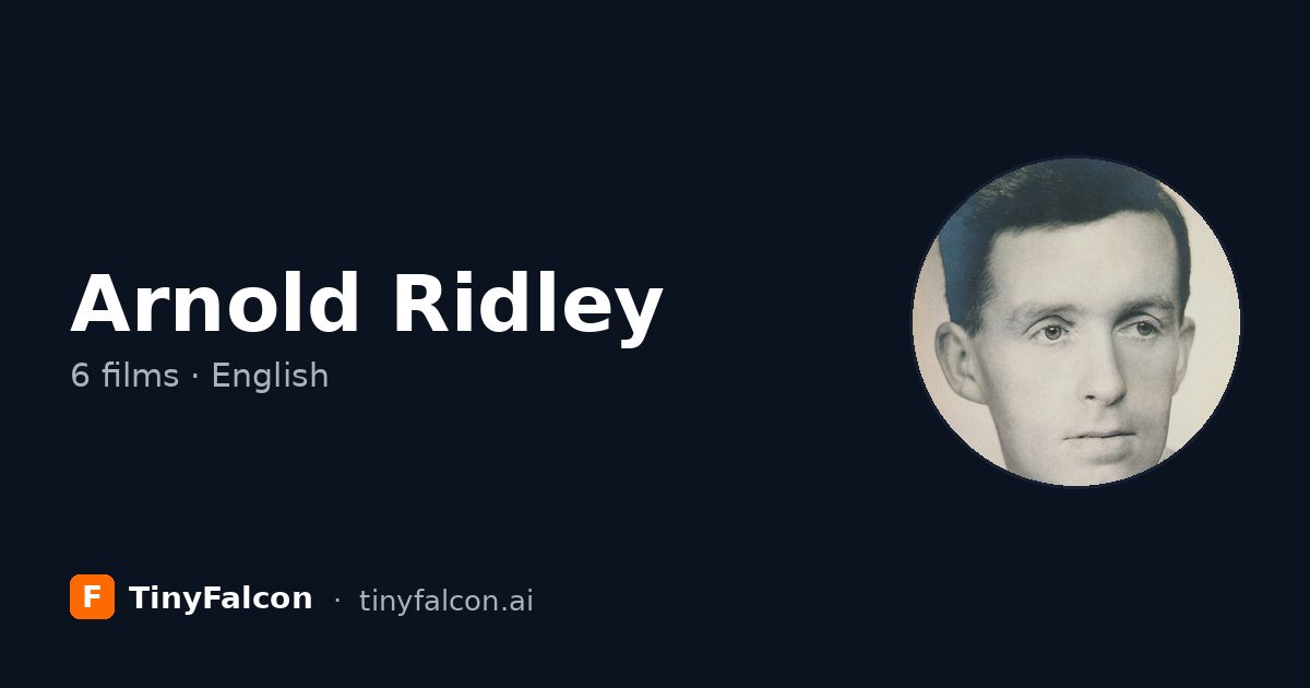 Arnold Ridley
