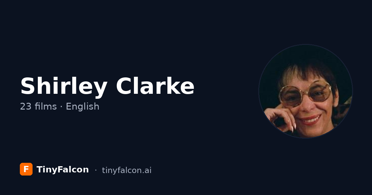 Shirley Clarke