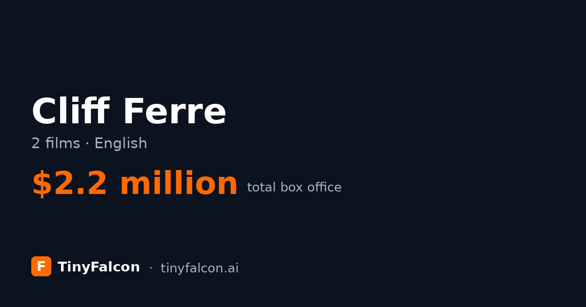 Cliff Ferre