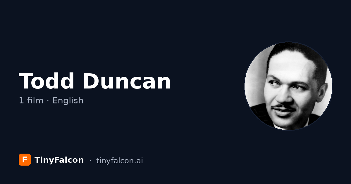 Todd Duncan