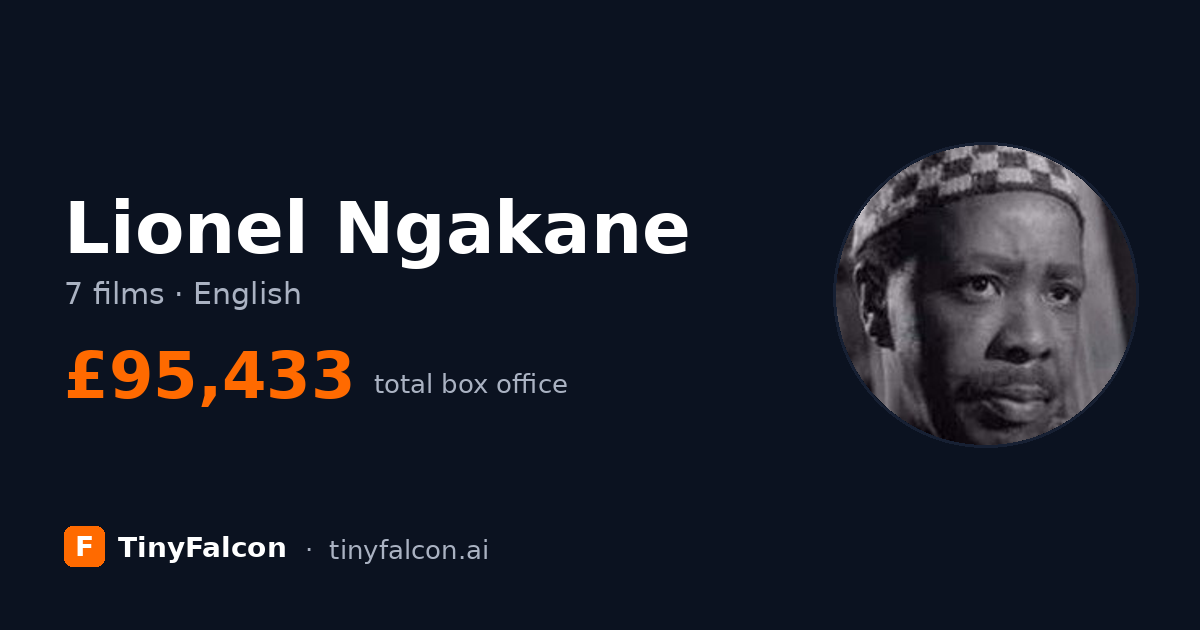 Lionel Ngakane