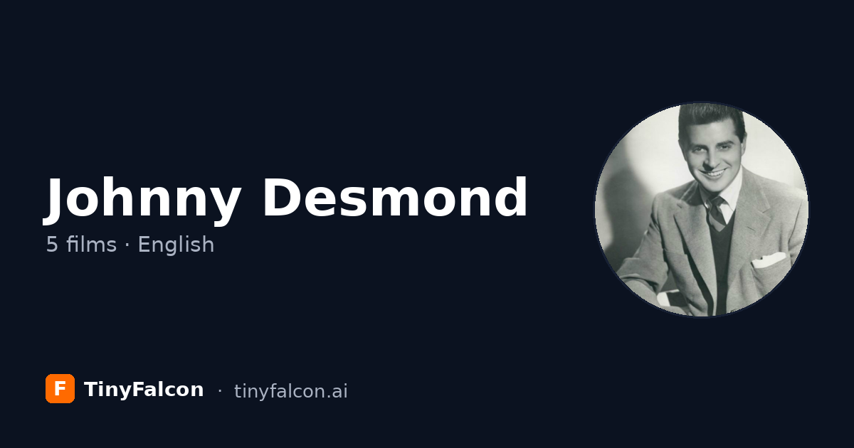 Johnny Desmond