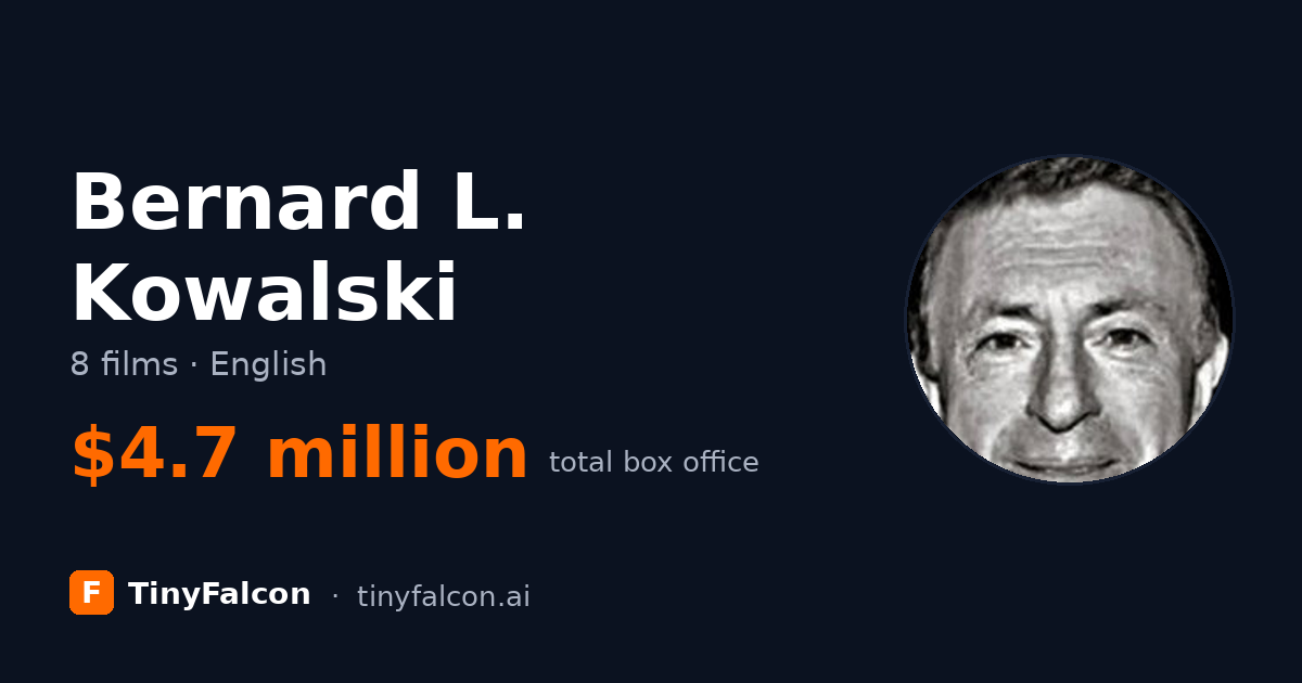 Bernard L. Kowalski
