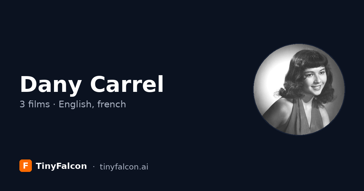 Dany Carrel