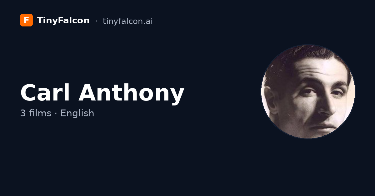Carl Anthony