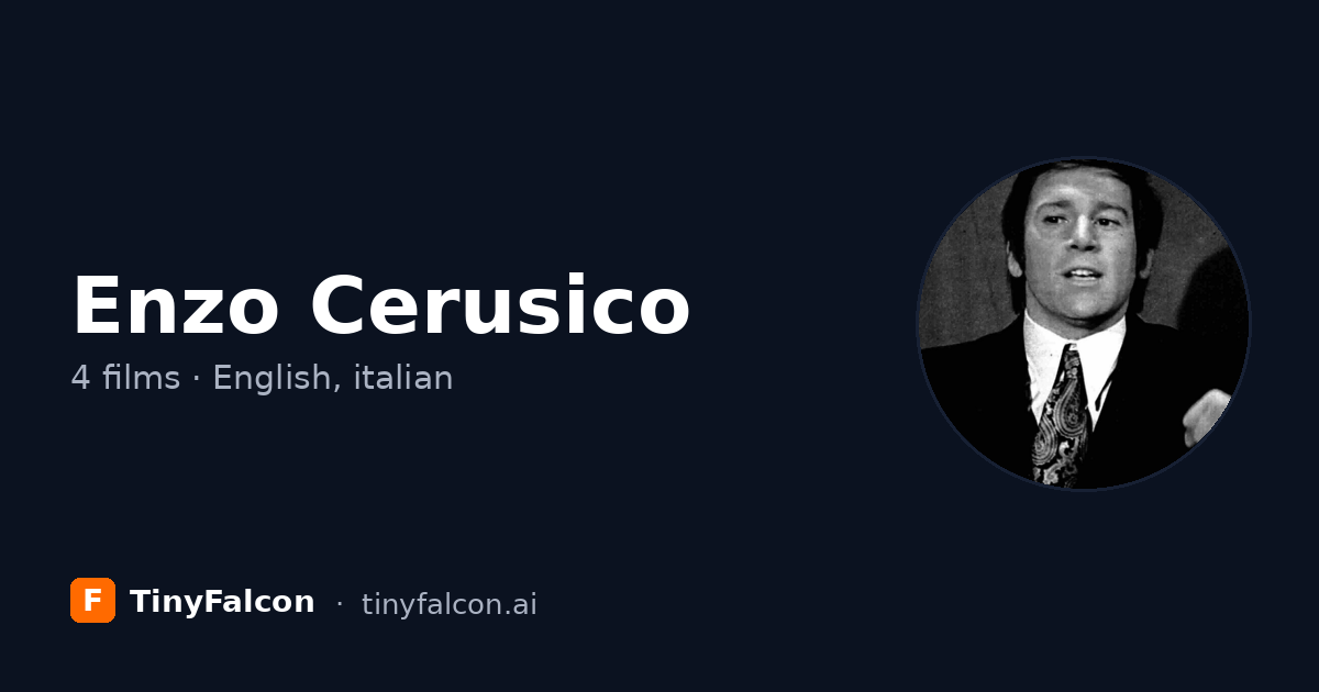 Enzo Cerusico