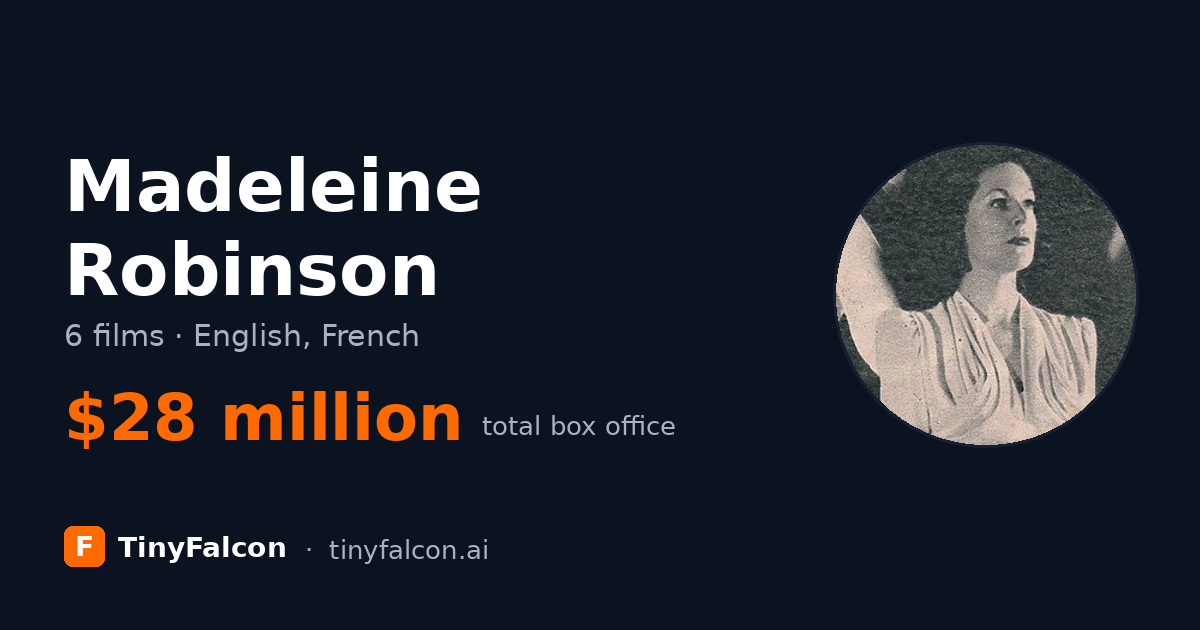 Madeleine Robinson