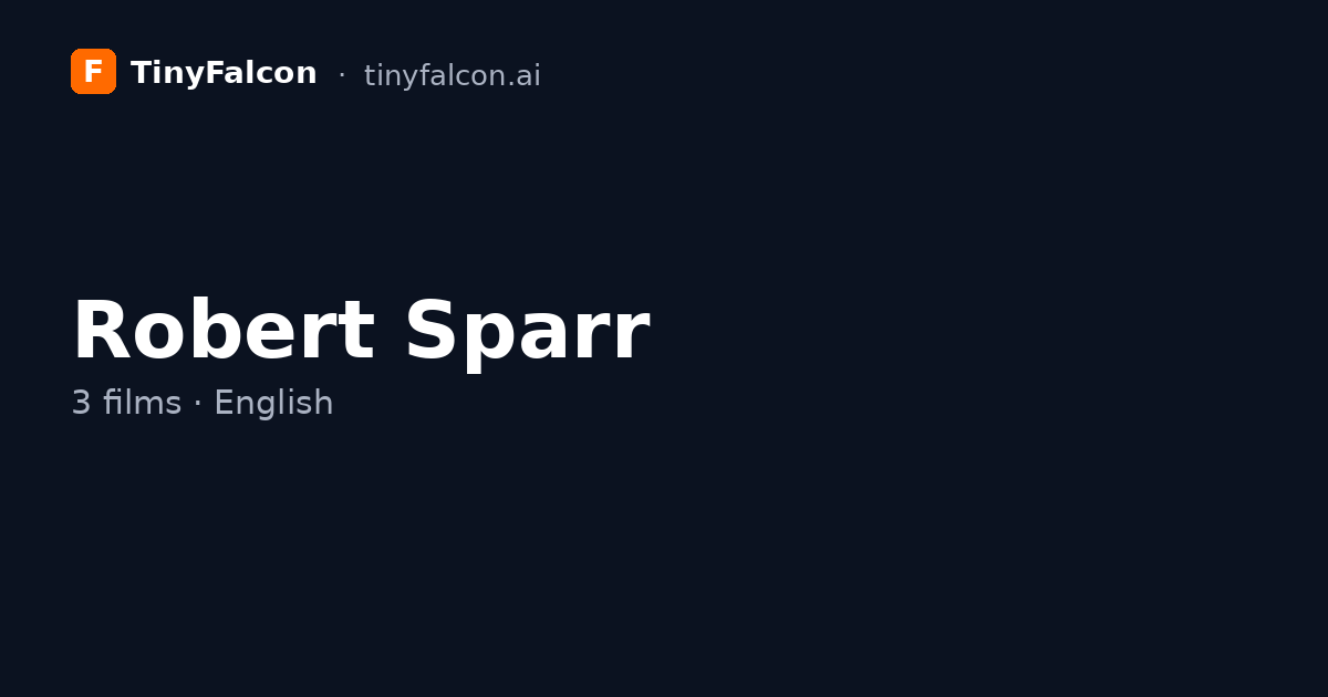 Robert Sparr