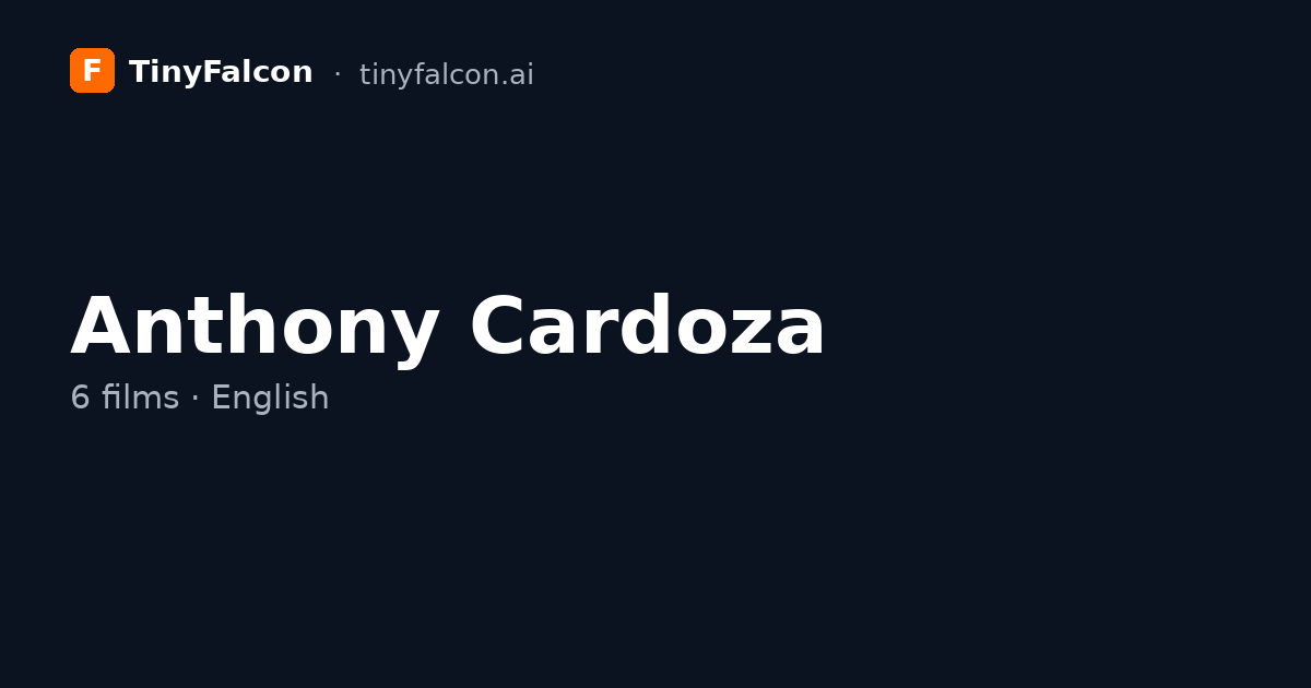 Anthony Cardoza