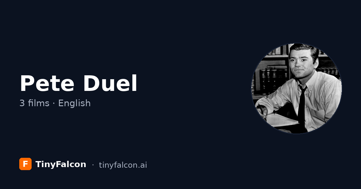 Pete Duel