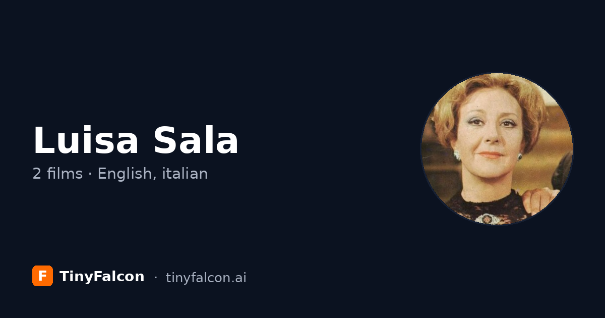 Luisa Sala