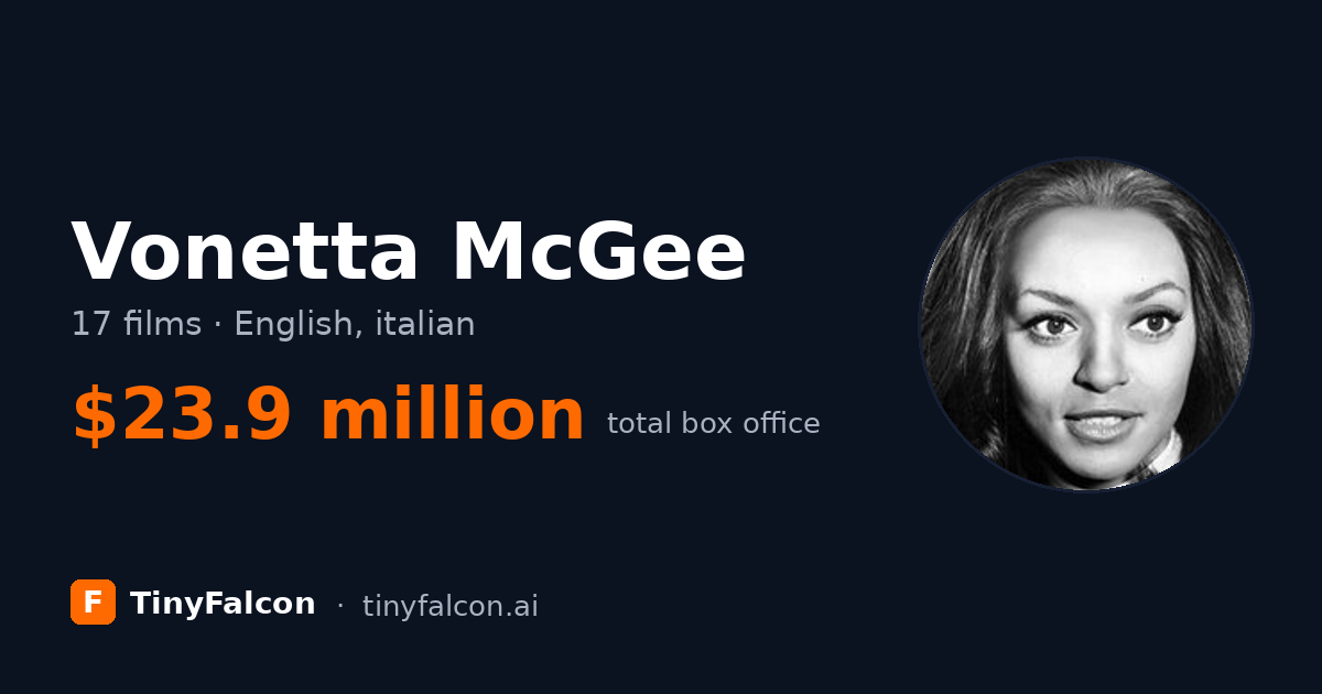 Vonetta McGee