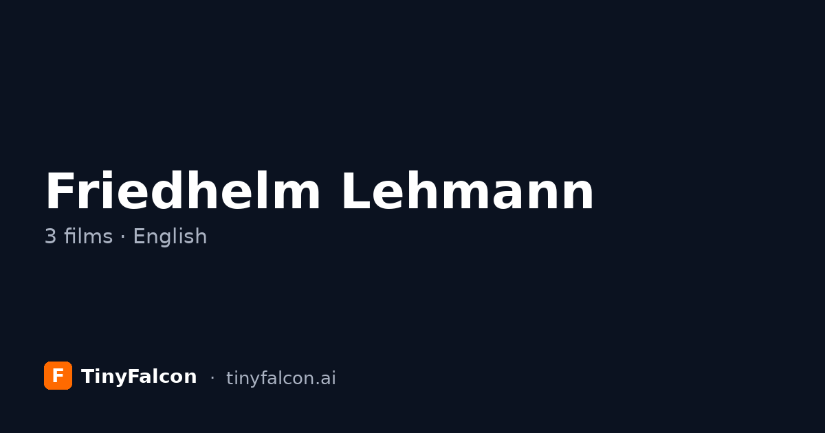 Friedhelm Lehmann
