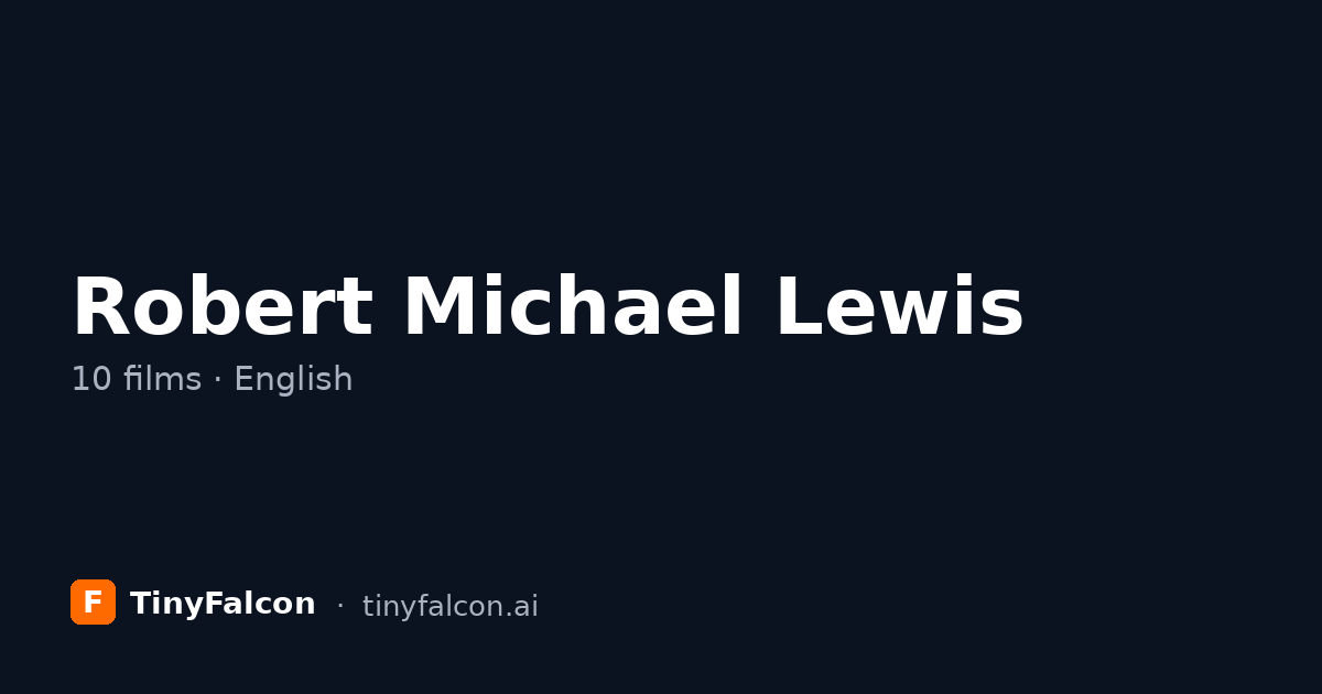 Robert Michael Lewis