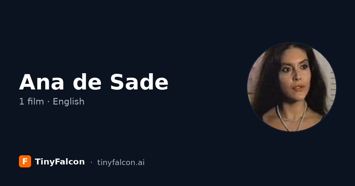 Ana de Sade