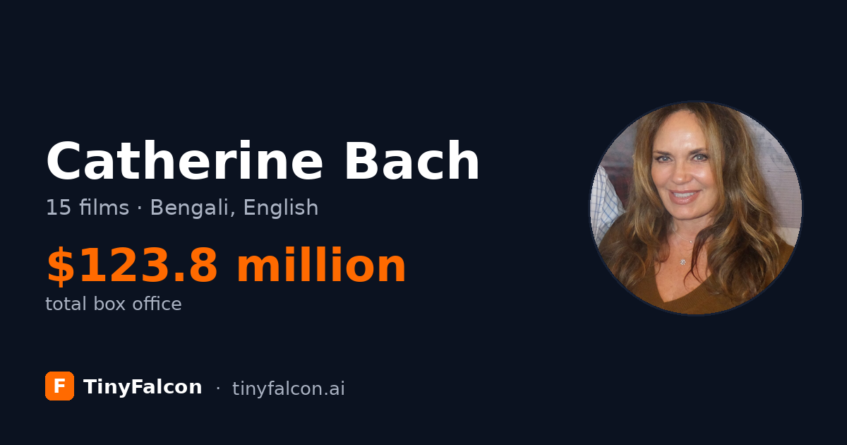 Catherine Bach