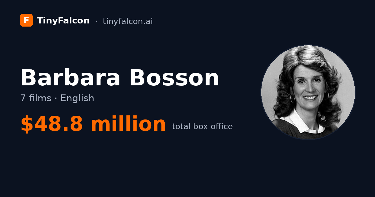 Barbara Bosson