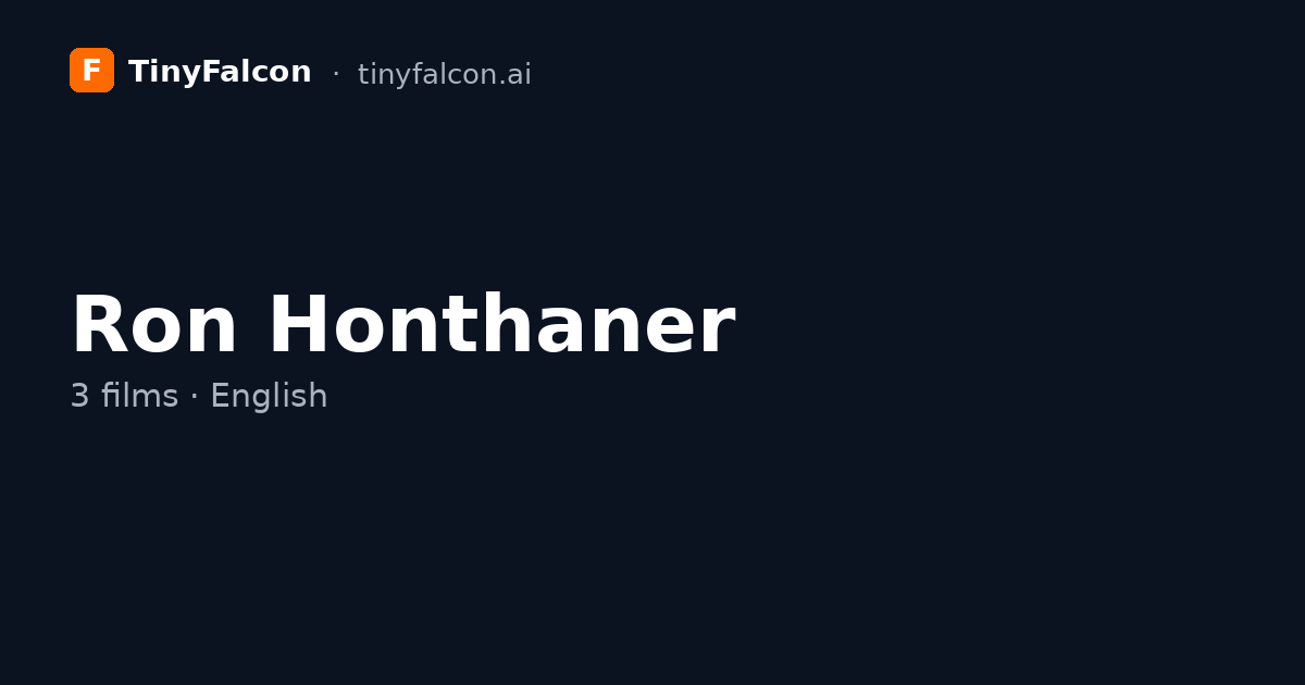 Ron Honthaner