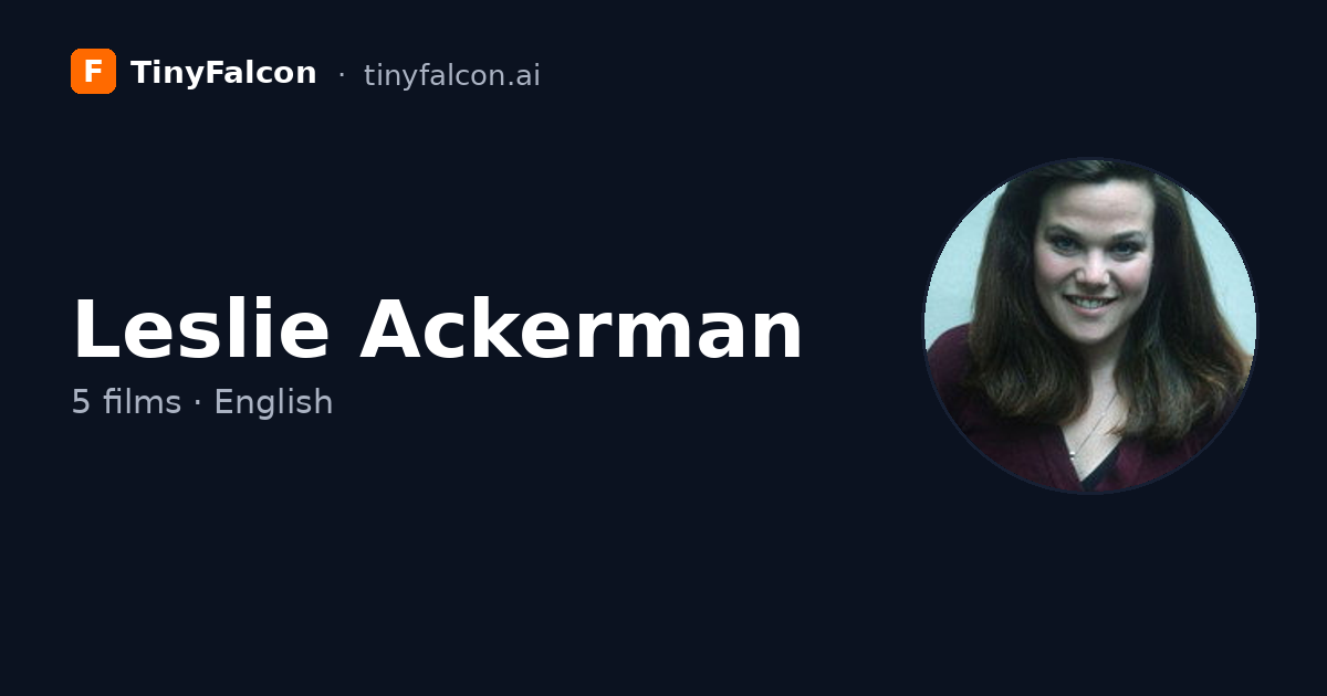Leslie Ackerman