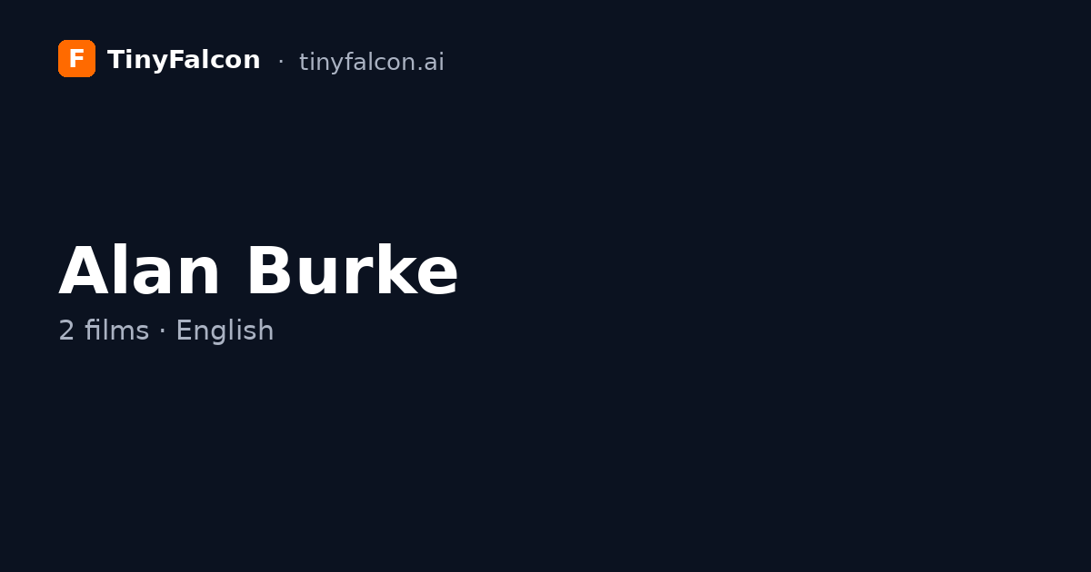 Alan Burke