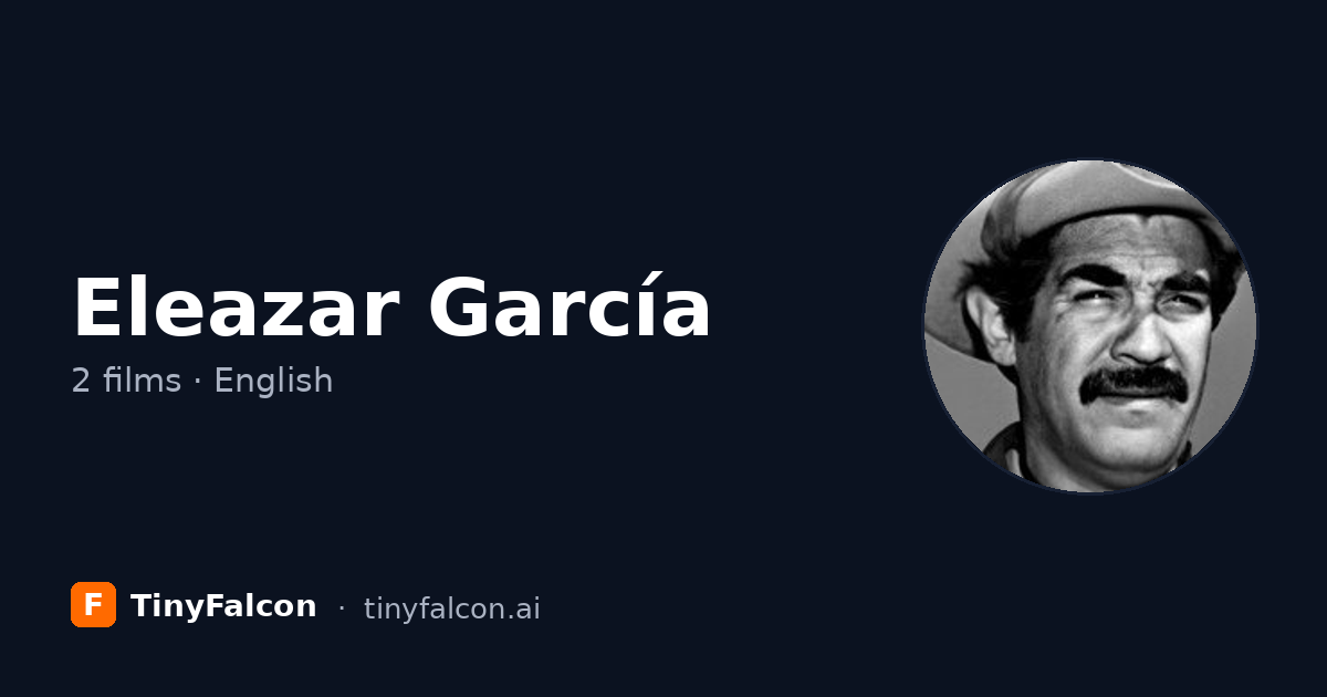 Eleazar García