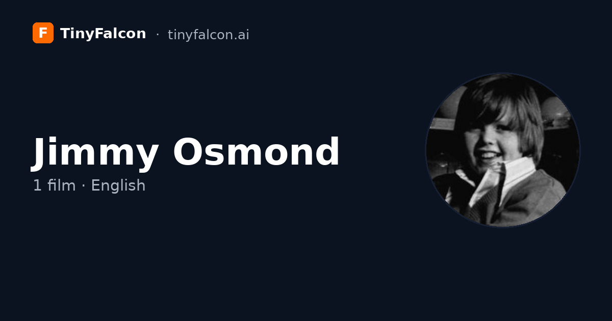 Jimmy Osmond