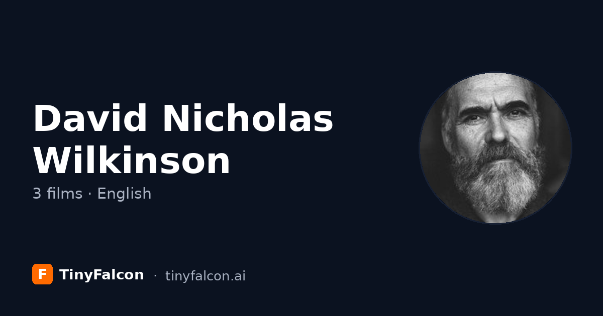 David Nicholas Wilkinson