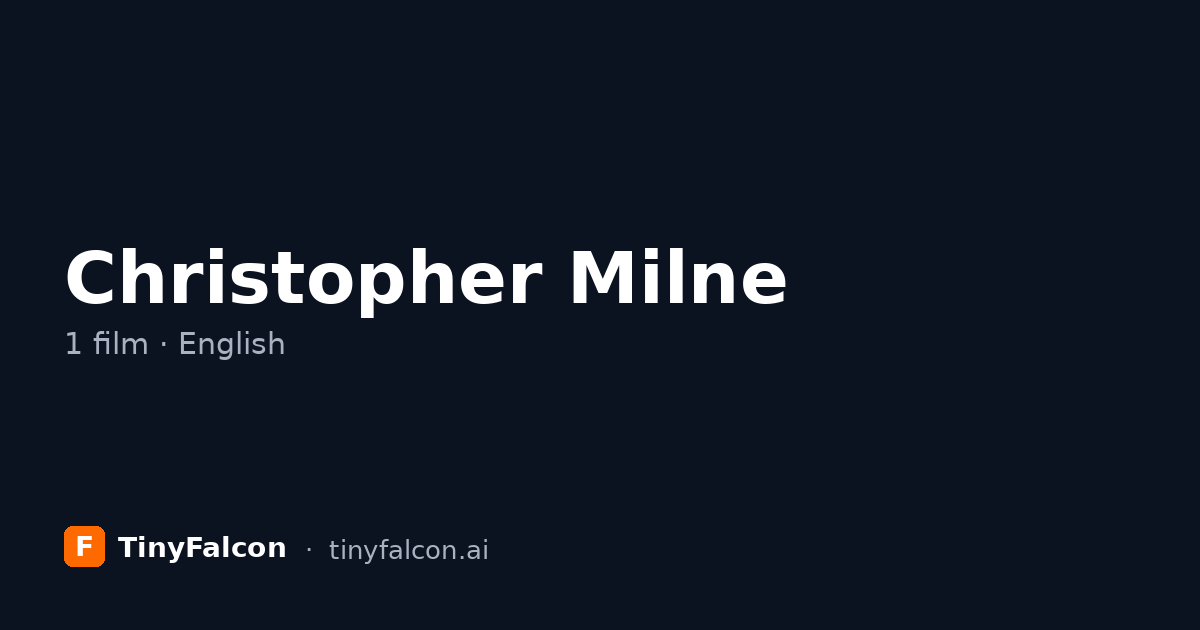 Christopher Milne
